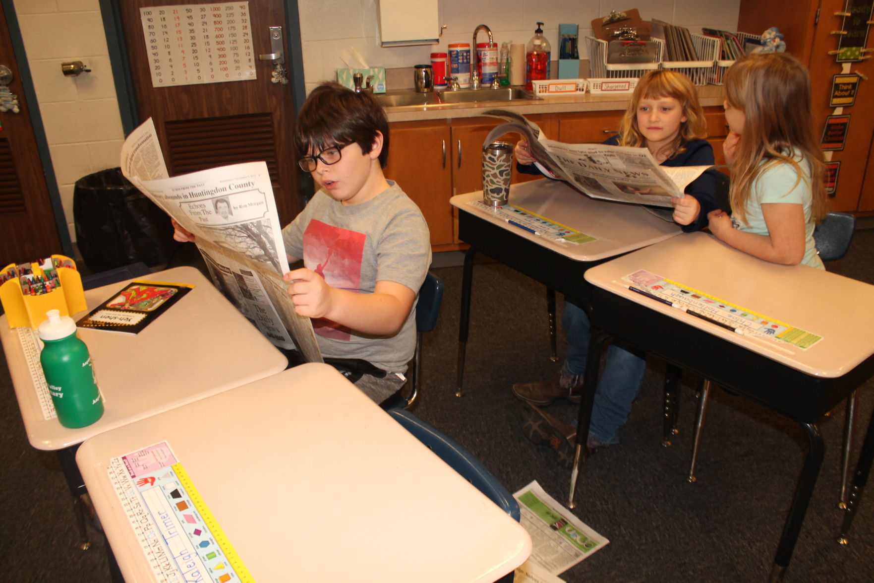 Juniata Valley Elementary School class